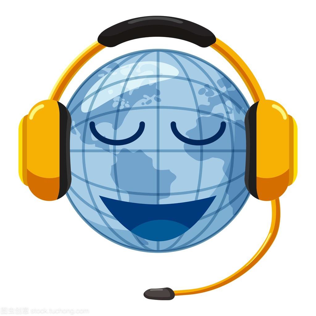 翻譯世界圖標,卡通風(fēng)格